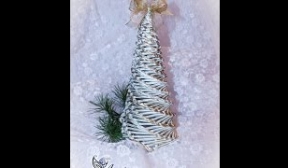 Wicker Paper Tutorial - Christmas Tree