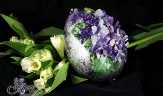 Decoupage Tutorial - Easter Egg with Sospeso Trasparente - DIY Tutorial