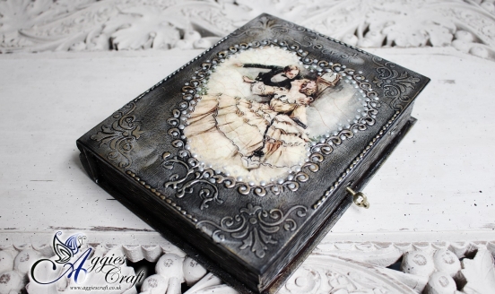 Mix Media - Metal Effect on Wooden Box - DIY Tutorial