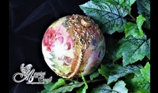 Christmas Bauble with Ornaments